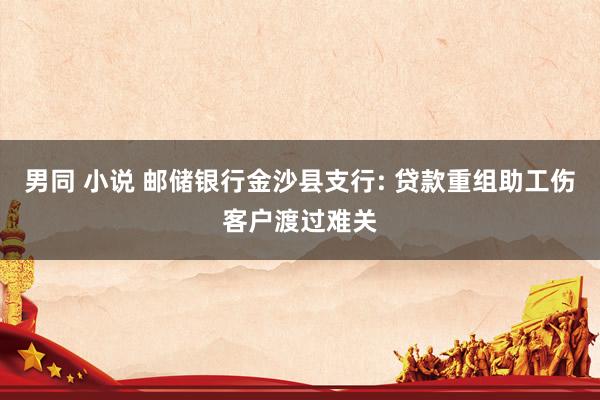 男同 小说 邮储银行金沙县支行: 贷款重组助工伤客户渡过难关