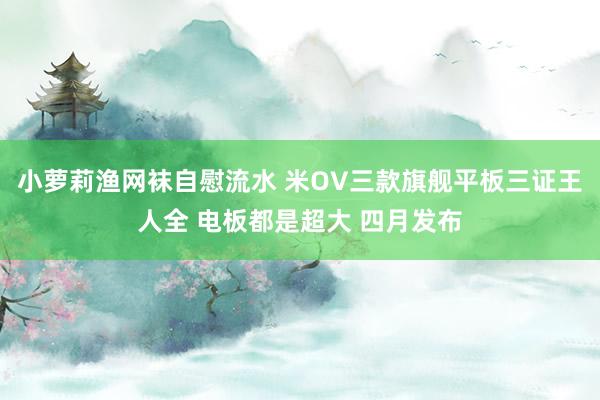 小萝莉渔网袜自慰流水 米OV三款旗舰平板三证王人全 电板都是超大 四月发布
